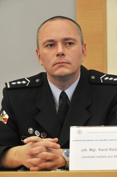 Náměstek olomouckého policejního ředitele Karel Kadlec.