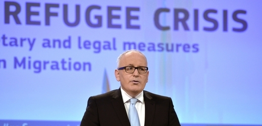 Místopředseda Evropské komise Frans Timmermans.