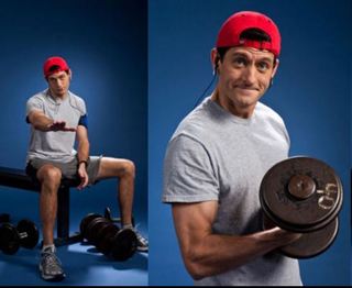 Paul Ryan si po noclehu na Kapitolu chodí zacvičit do tamní tělocvičny.