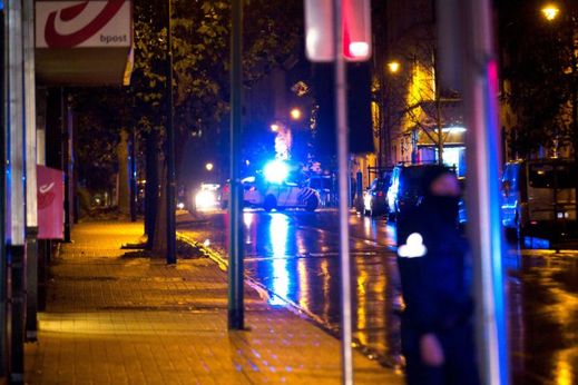 Policejní pátrání v souvislosti teroristickým útokem v Paříži. Belgie, Brusel.