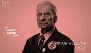 Jeden z laureátů ceny Paměti národa Viktor Wellemín.