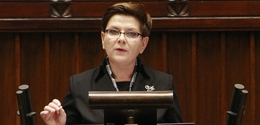 Polská premiérka Beata Syzdlová.