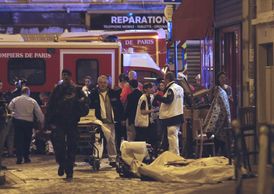 Jeden z pátečních teroristických útoků v Paříži.