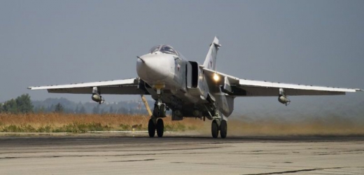 Ruské vojenské letadlo Su-24 (ilustrační foto).