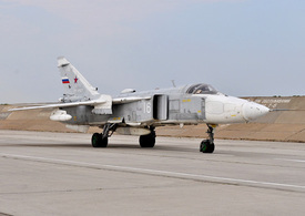 Ruský letoun Su-24.