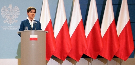 Polská premiérka Beata Szydlová. 