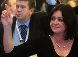 Jediná žena v předsednictvu strany Helena Langšádlová.