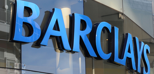Logo banky Barclays.