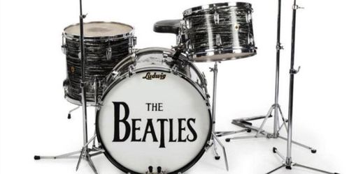 Bicí souprava legendárního bubeníka Beatles.