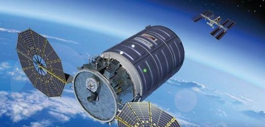 Vesmírná zásobovací loď Cygnus s nákladem pro Mezinárodní vesmírnou stanici.