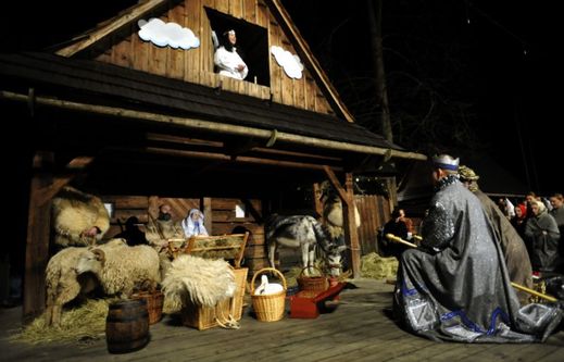 Na 19. prosince je připraven tradiční živý betlém s lidovou hrou o narození Ježíše.