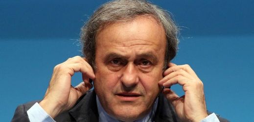 Předseda Evropské fotbalové unie (UEFA) Michel Platini.