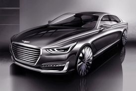 Název značky je odvozený od luxusního modelu Hyundai Genesis.