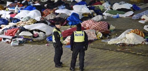 Migranti ve Švédsku.