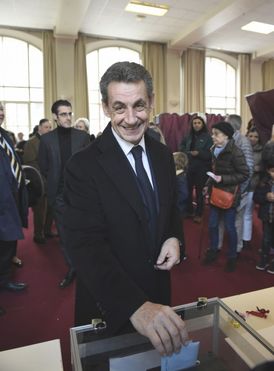 Francouzský politik a bývalý prezident Nicolas Sarkozy.