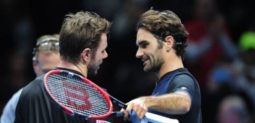 Stan Wawrinka a Roger Federer.