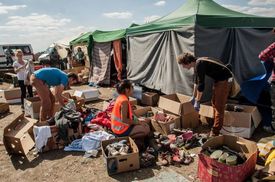 Na chorvatsko-srbských hranicích, kde je situace nejpalčivější, již dva týdny čeští koordinátoři vedou veškerou dobrovolnickou pomoc.