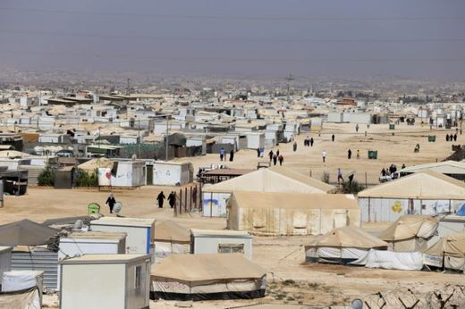 Tábor pro válečné uprchlíky (ilustrační foto).