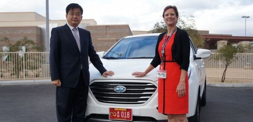 Hyundai má za sebou již více než 10 tisíc mil testování dvou vozů Tuscon (ix35) Fuel Cell v Koreji.