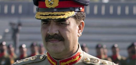 Náčelník generálního štábu pákistánské armády Rahíl Šaríf.