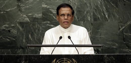 Prezident Srí Lanky Maithripala Sirisena.