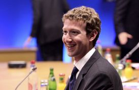 Zakladatel sociální sítě Facebook Mark Zuckerberg.