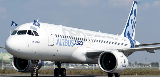 Letoun Airbus A320neo.