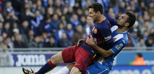 Lionel Messi v dresu Barcelony