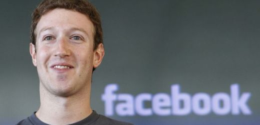 Zakladatel facebooku Mark Zuckerberg.