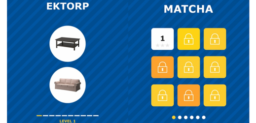 Aplikace Matcha, IKEA.