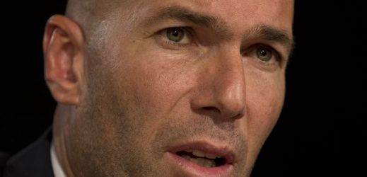 Nový kouč Realu Madrid Zinedine Zidane. 