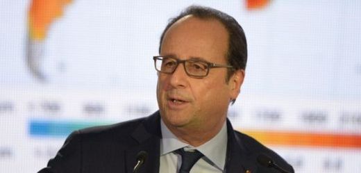 Francouzský politik François Hollande. 