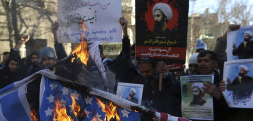 Protesty v Íránu po popravení Nimra Bákira Nimra, kritika Saúdské Arábie (ilustrační foto).