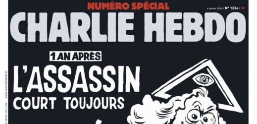 Speciální číslo časopisu Charlie Hebdo.