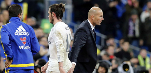 Gareth Bale a Zinedine Zidane.