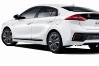 Dynamické linie nového hybridního modelu značky Hyundai.