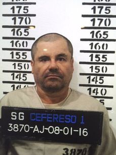 Mexický drogový boss Joaquím Guzmán.