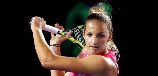 Kristýna Plíšková se postarala o překvapení prvního dne Australian Open. 