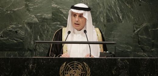 Saúdskoarabský ministr zahraničí Ádil Džubajr.