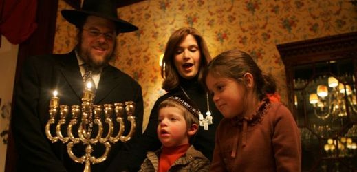 Židovská rodina (ilustrační foto).