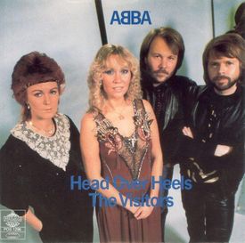 Skupina Abba v roce 1982.