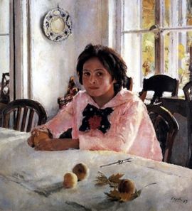 Dívka s broskvemi (1887).