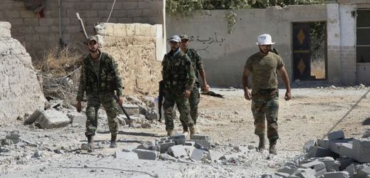 Příslušníci syrské armády (ilustrační foto).