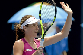 ŽEBŘÍČKOVÝ POSUN. Loni začínala Australian Open jako 144. hráčka světa, po tom letošním se Johanna Kontaová na žebříčku posune do třicítky.
