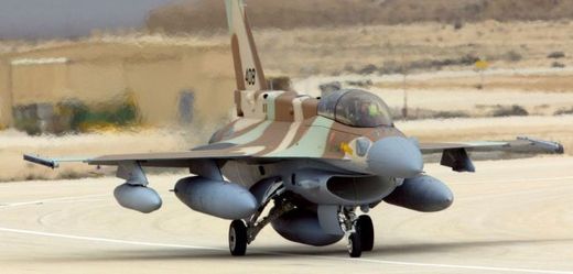 Izraelské letectvo, stroj F-16.