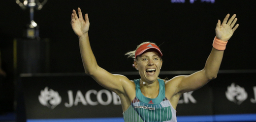 Kerberová slaví vítězství na Australian Open
