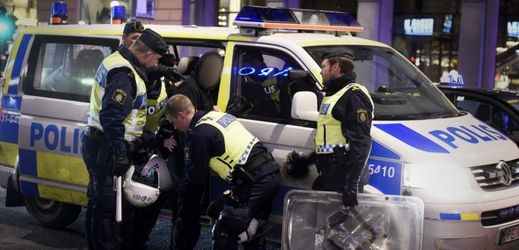 Policie ve Stockholmu (ilustrační foto)