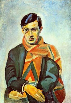 Portrét básníka a dramatika rumunsko-židovského původu Tristana Tzary z roku 1923 autora Roberta Delaunaye.