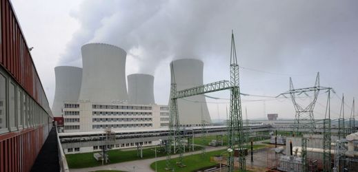 Jaderná elektrárna Temelín. 