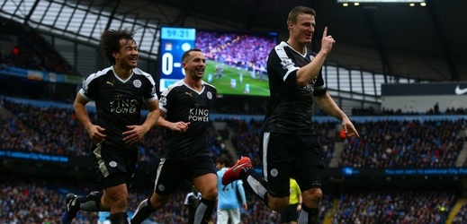 Radost fotbalistů Leicesteru.